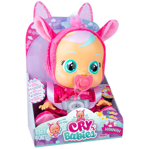 Кукла IMC Toys Crybabies Кукла Ханна Fantasy интерактивная плачущая 41918