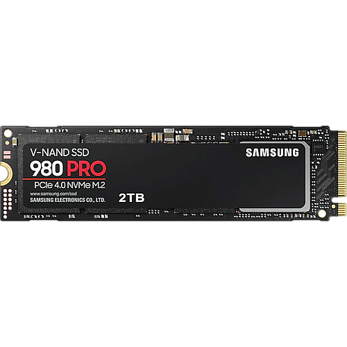 Внутренний SSD-накопитель 2000Gb Samsung 980 Pro (MZ-V8P2T0BW) M.2 2280 PCI-E 4.0 x4