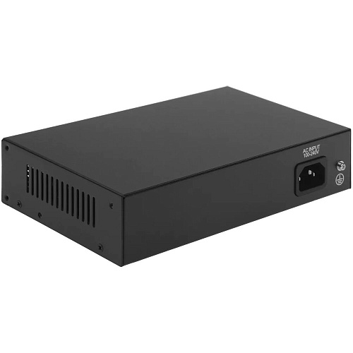 Коммутатор Cudy GS1005PTS1 (L2) неуправляемый 5 портов 10/100/1000Мбит/с, 1SFP 4хPoE+ 120W