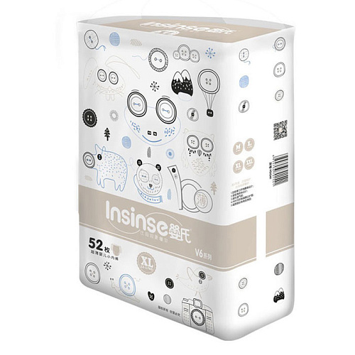 Трусики-подгузники Insinse V6 XL (12-17 кг) 52 шт