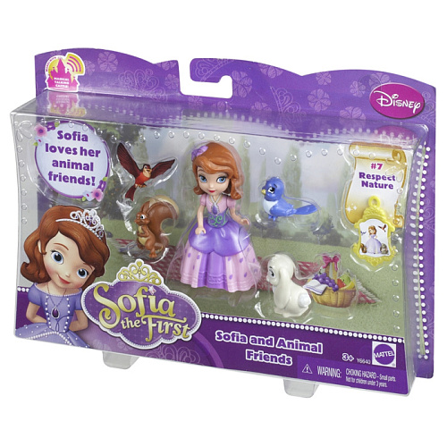Кукла Sofia the first София и друзья-животные Y6640