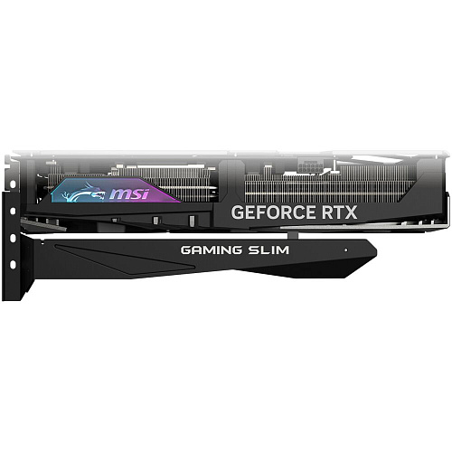 Видеокарта MSI GeForce RTX 4090 24576Mb, Gaming X Slim 24G (RTX 4090 Gaming X Slim 24G) 2xHDMI, 2xDP, Ret
