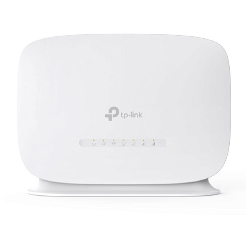 Беспроводной маршрутизатор TP-LINK TL-MR105, Wi-Fi 4 802.11n, 300Мбит/с, 2.4ГГц, 1xLAN, 1xWAN/LAN, 3G/LTE