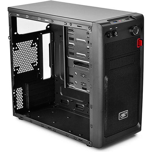 Корпус MicroATX Minitower Deepcool SMARTER черный