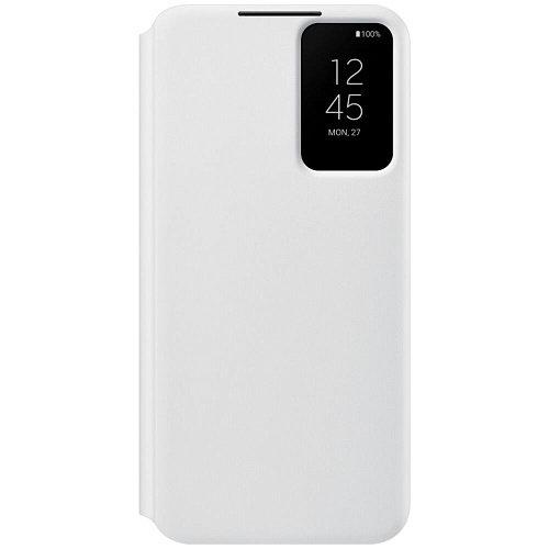 Чехол для Samsung Galaxy S22+ Smart Clear View Cover белый