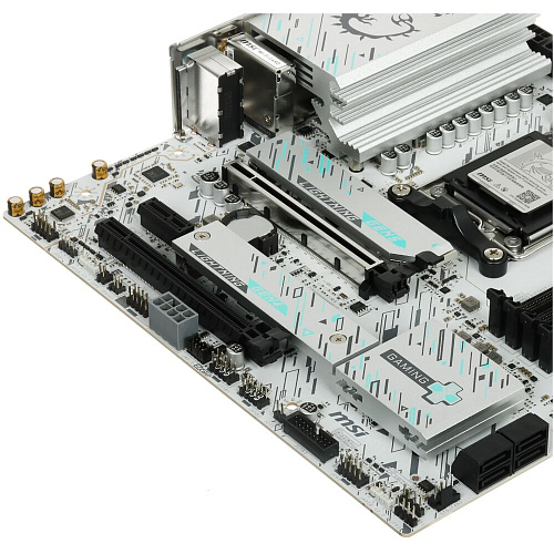 Материнская плата MSI B850M Gaming Plus WiFi Socket-AM5 AMD B850 4xDDR5, 4xSATA3, RAID, 2xM.2, 1xPCI-E16x, 7xUSB3.2, 1xUSB3.2 Type C, DP, HDMI, WiFi, 2.5Glan, mATX