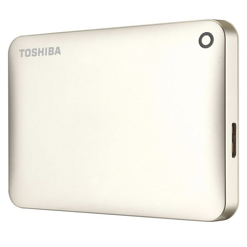 Внешний жесткий диск 2.5" 3000Gb Toshiba HDTC830EC3CA 5400rpm USB3.0 Canvio Connect II золотистый