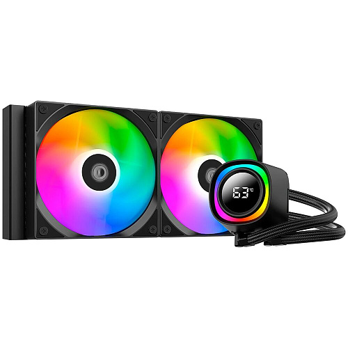 Система водяного охлаждения ID-Cooling FX240 TD Black ARGB 1150/1155/S1156/1151/1200/1700/1851/1954, AM4/AM5