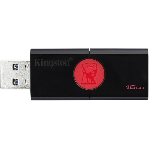 USB Flash накопитель 16GB Kingston DataTraveler 106 (DT106/16GB) USB 3.0 Черный