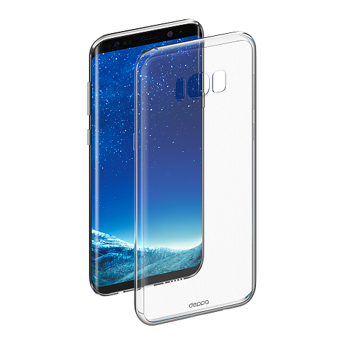 Чехол для Samsung Galaxy S8 SM-G950 Deppa Gel Case прозрачный