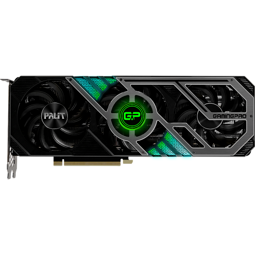 Видеокарта Palit GeForce RTX 3090 24576Mb, GamingPro (NED3090019SB-132BA) 1xHDMI, 3xDP, Ret