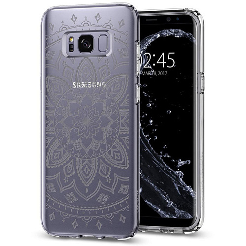 Чехол для Samsung Galaxy S8+ SM-G955 SGP Liquid Crystal Shine прозрачный
