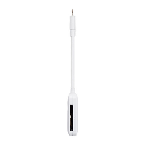 Card Reader OTG Transcend SD/MicroSD (TS-RDA2W) Lightning Белый