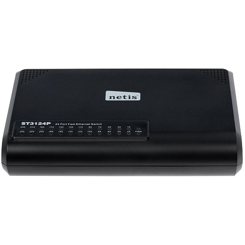 Коммутатор Netis ST3124P 24x100Мбит/с неуправляемый