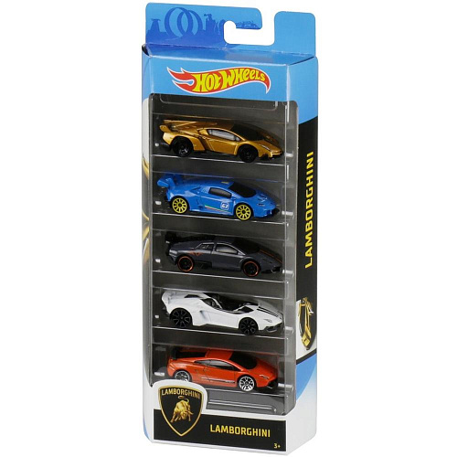 Mattel Hot Wheels 1806/GHP62 Подарочный набор из 5 машинок (Lamborghini)