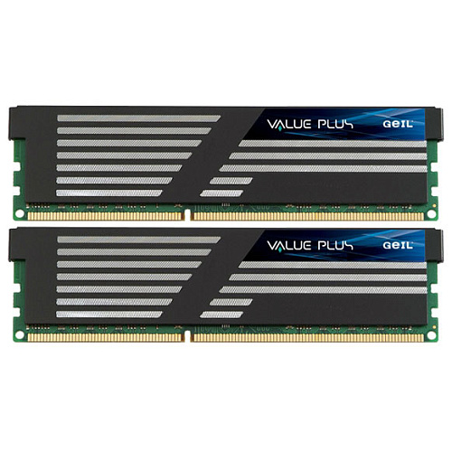 Модуль памяти DIMM 8Gb 2x4Gb KIT DDR3 PC10660 1333MHz Geil (GVP38GB1333C9DC)