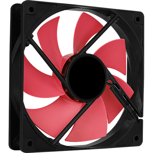 Вентилятор 120x120 AeroCool Force 12 Red Ret