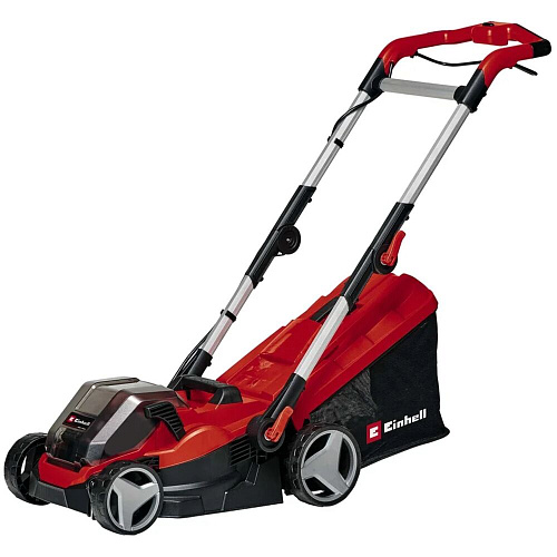 Аккумуляторная газонокосилка Einhell PXC GE-CM 36/34-1, 2х18,33,5см,5ст,25-65мм,центральная,30л,без АКК и ЗУ 3413226