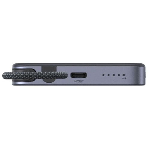 Внешний аккумулятор Ugreen PB570 (75982B) MagFlow Air Ultra-Slim Magnetic 10000mAh 30W Space Gray