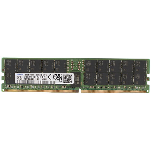 Модуль памяти Samsung DDR5 64GB  RDIMM 4800 2Rx4 1.1V