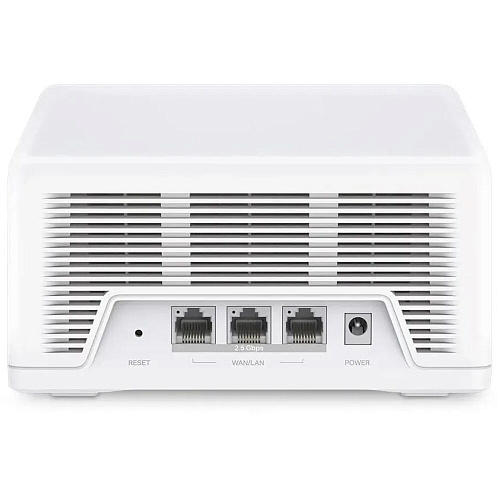 Беспроводной маршрутизатор Mercusys Halo H47BE(2-pack) BE9300, Wi-Fi 7 802.11be 9328Мбит/с, 2.4ГГц, 5ГГц, 6ГГц 3xGLAN, 3xGWAN белый