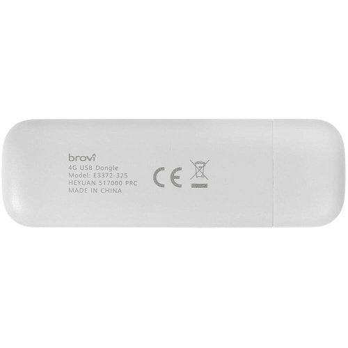 Мобильный роутер Huawei Brovi E3372-325 3G, 4G/LTE USB белый