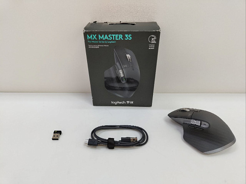 Мышь беспроводная Logitech MX Master 3S Mouse Graphite Wireless УЦЕНКА