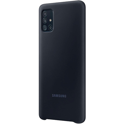 Чехол для Samsung Galaxy A51 SM-A515 Silicone Cover чёрный