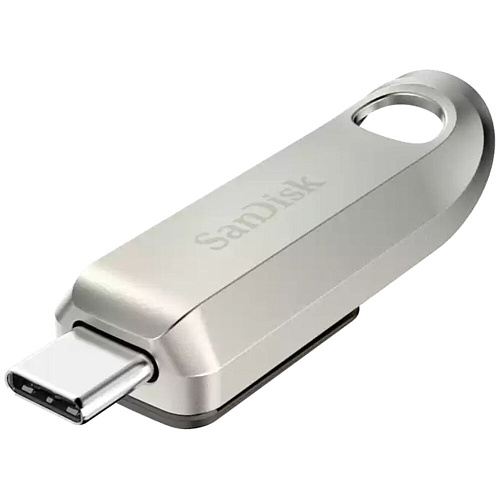 USB Flash накопитель 128Gb SanDisk CZ75 Ultra Luxe (SDCZ75-128G-G46) USB-C Серебристый
