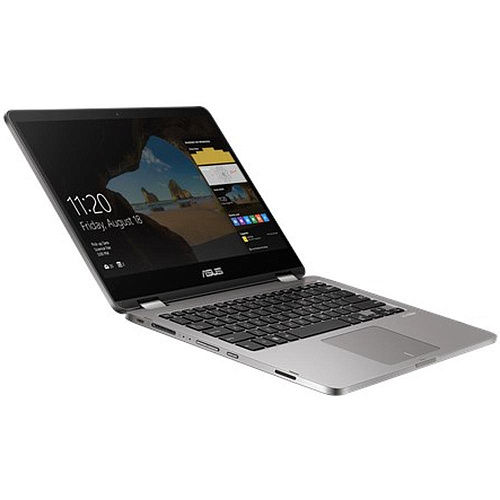 Ноутбук ASUS VivoBook Flip 14 TP401MA-EC404T Pentium Silver N5030/4Gb/128Gb SSD/14" FullHD Touch/Win10 Light Grey