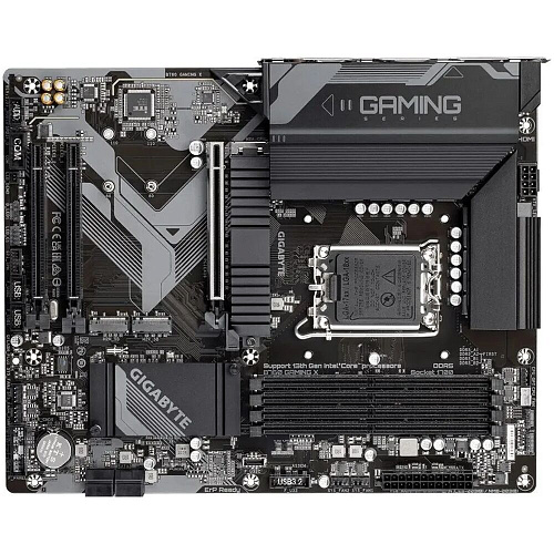 Материнская плата Gigabyte B760 Gaming X B760 Socket-1700 4xDDR5, 4xSATA3, RAID, 3xM.2, 3xPCI-E16x, 2xUSB3.2, 1xUSB3.2 Type C, DP, HDMI, 2.5Glan, ATX