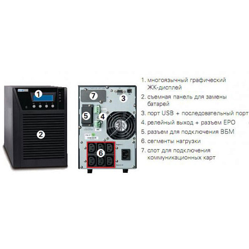 ИБП Eaton Powerware 9130 (103006436-6591) 2000 ВА Tower