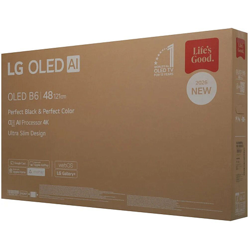 Телевизор 48" LG OLED48B6RLA.ARU 2026