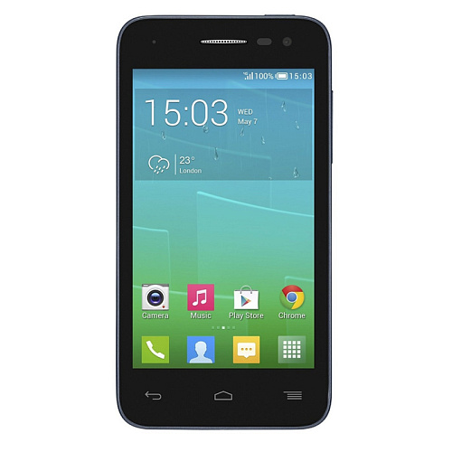 Смартфон Alcatel One Touch 5050X Pop S3 Black Fashion Blue + 5 сменных панелей