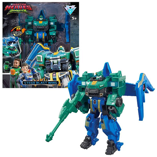 Dinoster Трансформер 2-в-1 Диностер Стего Бласт Винг