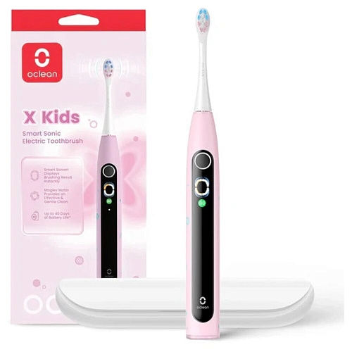 Электрическая зубная щетка Oclean Электрическая зубная щётка X Kids S, Pink