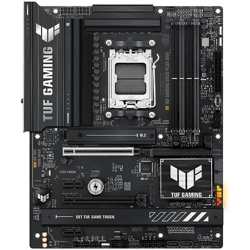 Материнская плата ASUS TUF Gaming B850-Plus WiFi B850 Socket AM5 4xDDR5, 4xSATA3, RAID, 3xM.2, 2xPCI-E16x, 7xUSB3.2, 1xUSB3.2 Type C, DP, HDMI, WiFi, 2.5Glan, ATX