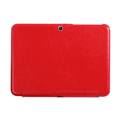 Чехол для Samsung Galaxy Tab 4 10.1 SM-T530\SM-T531 G-case Slim Premium, эко кожа, красный 