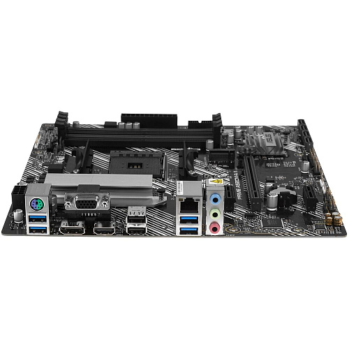 Материнская плата ASUS Prime A520M-A II/CSM A520 Socket AM4 4xDDR4, 4xSATA3, RAID, 1xM.2, 1xPCI-E16x, 4xUSB3.2, D-Sub, DP, HDMI, Glan, mATX