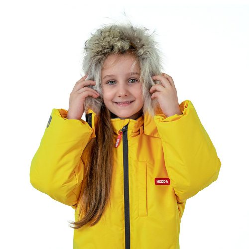 Комбинезон зимний HEDDA EDD4 57012 Banana низ прямой, размер 128