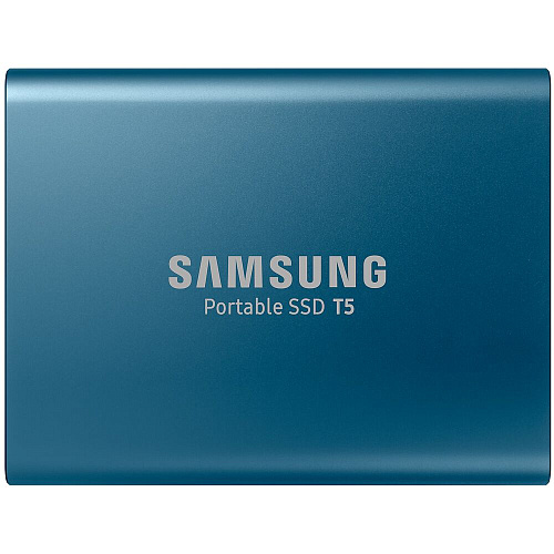 Внешний SSD-накопитель 500Gb Samsung T5 MU-PA500B/WW (SSD) USB 3.1 Синий УЦЕНКА