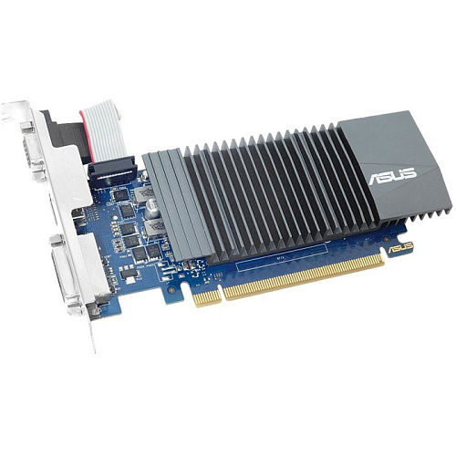 Видеокарта ASUS GeForce GT 710 1024Mb, GT710-SL-1GD5 DVI, VGA, HDMI Ret УЦЕНКА