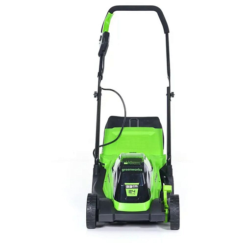 Аккумуляторная газонокосилка Greenworks 24В VT 33см GD24LM33K2 (1хАКБ 2Ач и ЗУ) 2516107UA