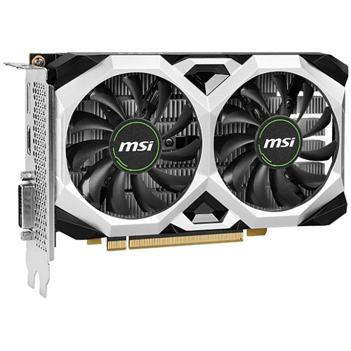 Видеокарта MSI GeForce GTX 1650 4096Mb, D6 Ventus XS OCV3 (GTX 1650 D6 Ventus XS OCV3) DVI-D, DP, HDMI, Ret