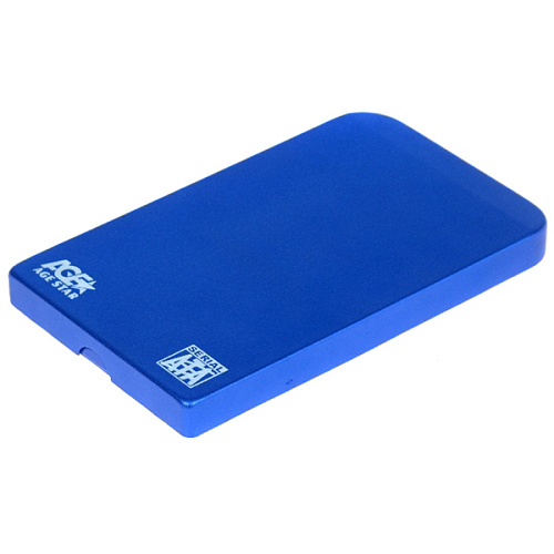 Корпус 2.5" AgeStar SUB2O1, SATA-USB2.0 Blue