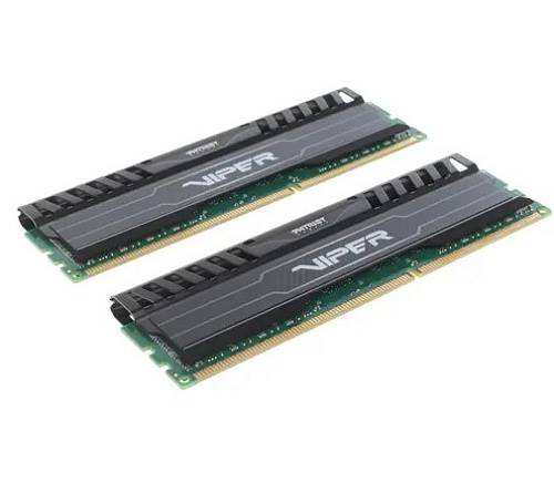 Модуль памяти DIMM 16Gb 2x8Gb KIT DDR3 PC15000 1866MHz Patriot Viper 3 Black Mamba  (PV316G186C0K) УЦЕНКА