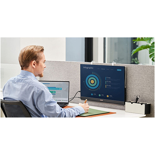 Монитор 24" ASUS ZenScreen MB249C IPS 1920x1080 5ms HDMI, USB Type-C