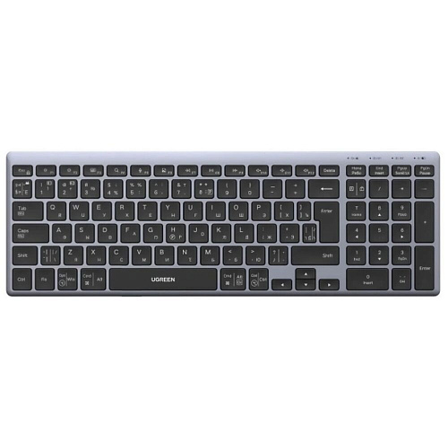 Клавиатура+мышь Ugreen MK552 (85513RU) Wireless Black\Grey