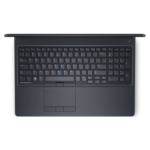 Ноутбук Dell Precision 7510 Core i7 6820HQ/16Gb/1Tb/SSD512Gb/nVidia Quadro M2000M 4Gb/15.6"/IGZO/UHD/WiFi/BT/Cam/Win7 Pro+Win10 Pro black
