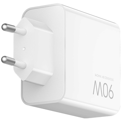 Сетевое зарядное устройство Xiaomi 90W HyperCharge Power Adapter USB + 2xType-C белое